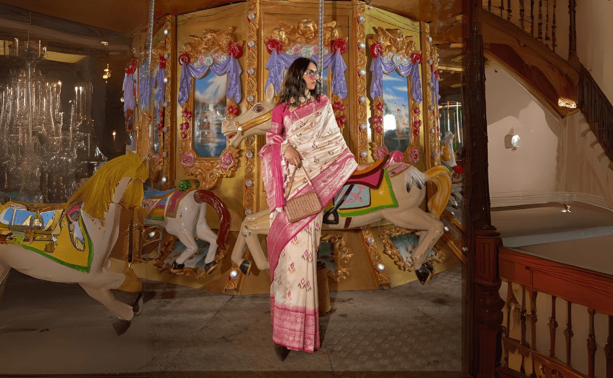 The Art of Authenticity: The Human Touch behind Real Silk Sarees - Laxha Clothing - www.laxhaclothing.com