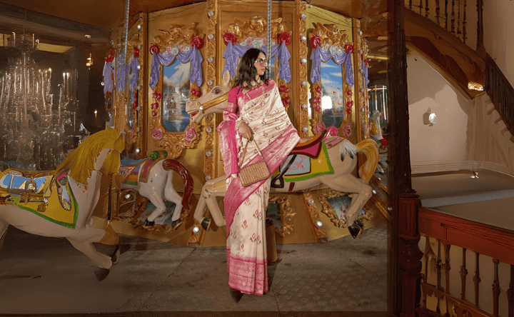 The Art of Authenticity: The Human Touch behind Real Silk Sarees - Laxha Clothing - www.laxhaclothing.com