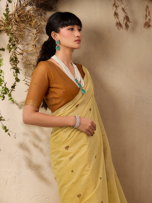 Saanjh – Pichwai Mustard Yellow